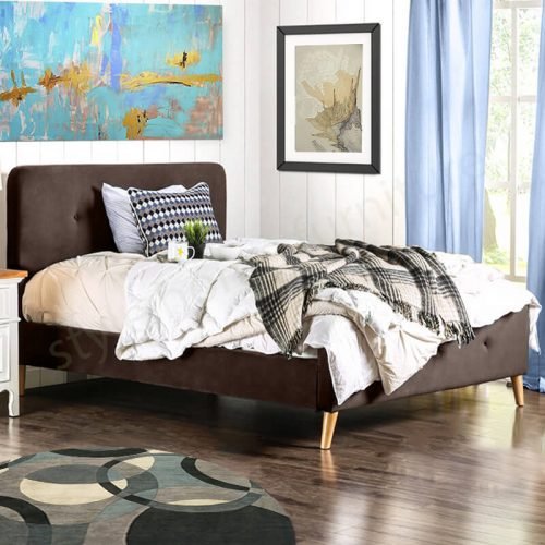 Cooper Velvet Bed - Image 4