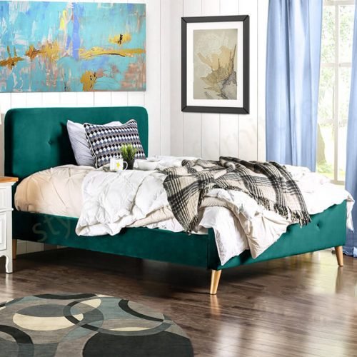 Cooper Velvet Bed