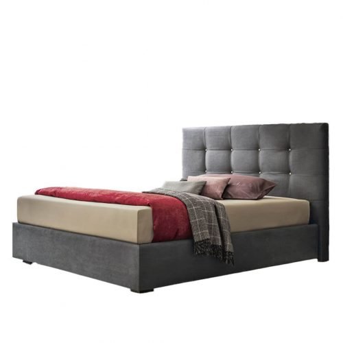 Button Tufted Bed